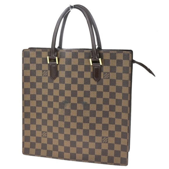 LOUIS VUITTON Venice PM Hand Tote Bag Damier Ebene Leather Brown - Picture 1 of 15